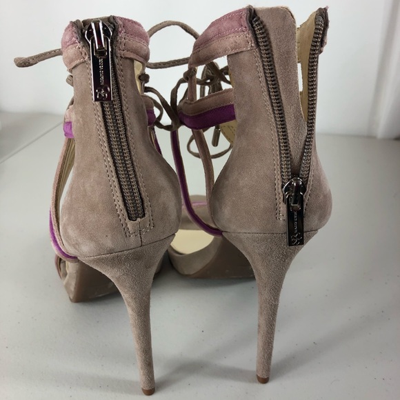 Jessica Simpson Platforms Purple Size 8.5 - Picture 7 of 8